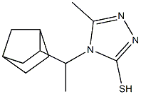 4-(1-{bicyclo[2.2.1]heptan-2-yl}ethyl)-5-methyl-4H-1,2,4-triazole-3-thiol