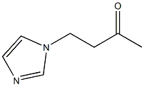 4-(1H-imidazol-1-yl)butan-2-one 化学構造式