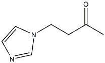 4-(1H-imidazol-1-yl)butan-2-one,,结构式