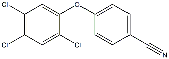 4-(2,4,5-trichlorophenoxy)benzonitrile 结构式