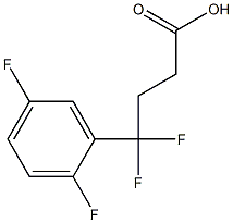  4-(2,5-difluorophenyl)-4,4-difluorobutanoic acid