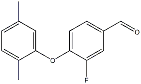 4-(2,5-dimethylphenoxy)-3-fluorobenzaldehyde