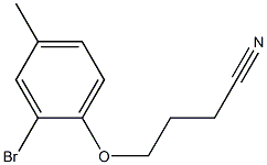 4-(2-bromo-4-methylphenoxy)butanenitrile