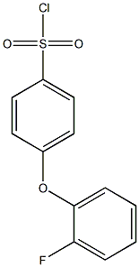 4-(2-fluorophenoxy)benzene-1-sulfonyl chloride