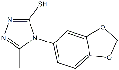 4-(2H-1,3-benzodioxol-5-yl)-5-methyl-4H-1,2,4-triazole-3-thiol