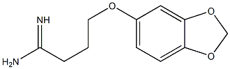 4-(2H-1,3-benzodioxol-5-yloxy)butanimidamide