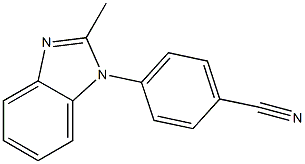 4-(2-methyl-1H-1,3-benzodiazol-1-yl)benzonitrile