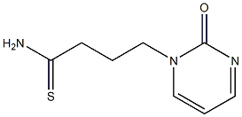4-(2-oxopyrimidin-1(2H)-yl)butanethioamide Struktur