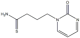 4-(2-oxopyrimidin-1(2H)-yl)butanethioamide 化学構造式