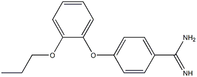 4-(2-propoxyphenoxy)benzene-1-carboximidamide