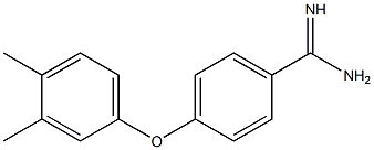 4-(3,4-dimethylphenoxy)benzene-1-carboximidamide