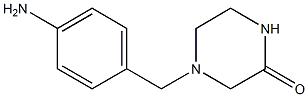 4-(4-aminobenzyl)piperazin-2-one,,结构式