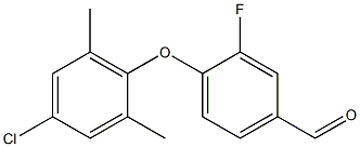 4-(4-chloro-2,6-dimethylphenoxy)-3-fluorobenzaldehyde