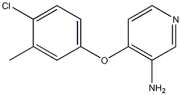 4-(4-chloro-3-methylphenoxy)pyridin-3-amine