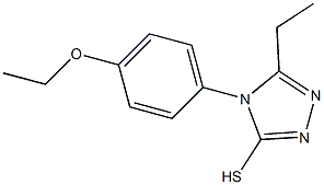 4-(4-ethoxyphenyl)-5-ethyl-4H-1,2,4-triazole-3-thiol