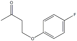 4-(4-fluorophenoxy)butan-2-one,,结构式