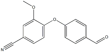 4-(4-formylphenoxy)-3-methoxybenzonitrile