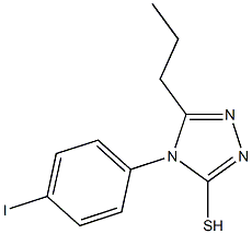  4-(4-iodophenyl)-5-propyl-4H-1,2,4-triazole-3-thiol