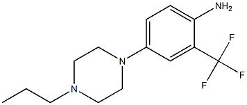  4-(4-propylpiperazin-1-yl)-2-(trifluoromethyl)aniline