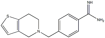 4-(6,7-dihydrothieno[3,2-c]pyridin-5(4H)-ylmethyl)benzenecarboximidamide