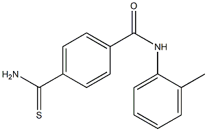 4-(aminocarbonothioyl)-N-(2-methylphenyl)benzamide