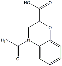 4-(aminocarbonyl)-3,4-dihydro-2H-1,4-benzoxazine-2-carboxylic acid