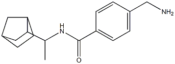 4-(aminomethyl)-N-(1-{bicyclo[2.2.1]heptan-2-yl}ethyl)benzamide