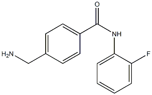 4-(aminomethyl)-N-(2-fluorophenyl)benzamide Structure