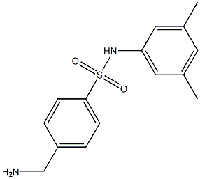 4-(aminomethyl)-N-(3,5-dimethylphenyl)benzenesulfonamide Structure