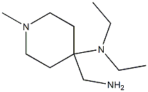 4-(aminomethyl)-N,N-diethyl-1-methylpiperidin-4-amine Structure