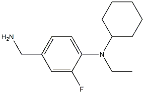 4-(aminomethyl)-N-cyclohexyl-N-ethyl-2-fluoroaniline