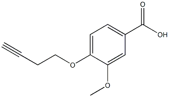  4-(but-3-ynyloxy)-3-methoxybenzoic acid