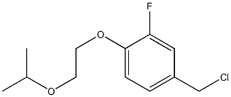 4-(chloromethyl)-2-fluoro-1-[2-(propan-2-yloxy)ethoxy]benzene