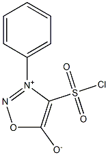 4-(chlorosulfonyl)-3-phenyl-1,2,3-oxadiazol-3-ium-5-olate