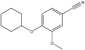  4-(cyclohexyloxy)-3-methoxybenzonitrile