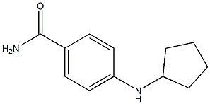  4-(cyclopentylamino)benzamide