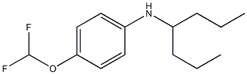 4-(difluoromethoxy)-N-(heptan-4-yl)aniline