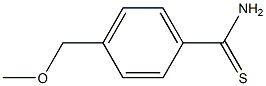 4-(methoxymethyl)benzenecarbothioamide Struktur