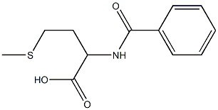 4-(methylsulfanyl)-2-(phenylformamido)butanoic acid Structure