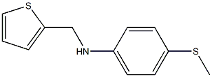 4-(methylsulfanyl)-N-(thiophen-2-ylmethyl)aniline