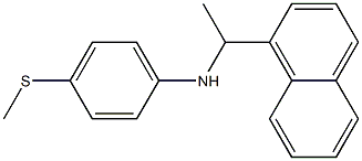 4-(methylsulfanyl)-N-[1-(naphthalen-1-yl)ethyl]aniline
