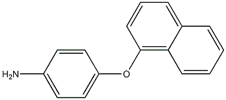 4-(naphthalen-1-yloxy)aniline Structure