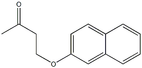 4-(naphthalen-2-yloxy)butan-2-one Structure