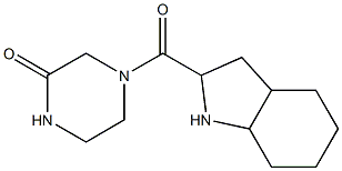 4-(octahydro-1H-indol-2-ylcarbonyl)piperazin-2-one