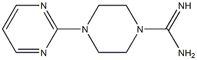 4-(pyrimidin-2-yl)piperazine-1-carboximidamide Struktur
