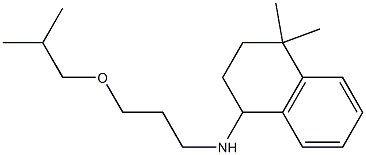 4,4-dimethyl-N-[3-(2-methylpropoxy)propyl]-1,2,3,4-tetrahydronaphthalen-1-amine