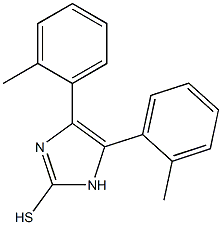 4,5-bis(2-methylphenyl)-1H-imidazole-2-thiol Structure