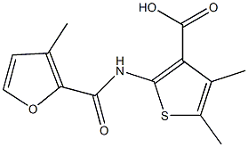 4,5-dimethyl-2-[(3-methyl-2-furoyl)amino]thiophene-3-carboxylic acid