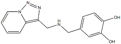 4-[({[1,2,4]triazolo[3,4-a]pyridin-3-ylmethyl}amino)methyl]benzene-1,2-diol|