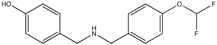 4-[({[4-(difluoromethoxy)phenyl]methyl}amino)methyl]phenol|